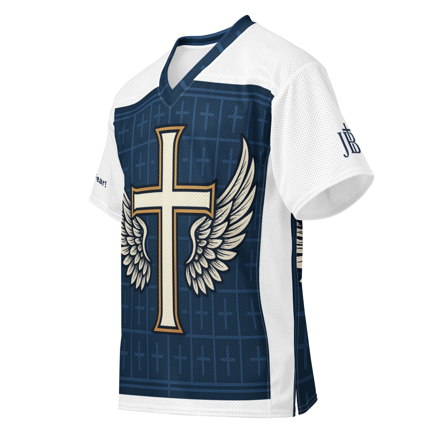 Divine Wings jersey side angle view