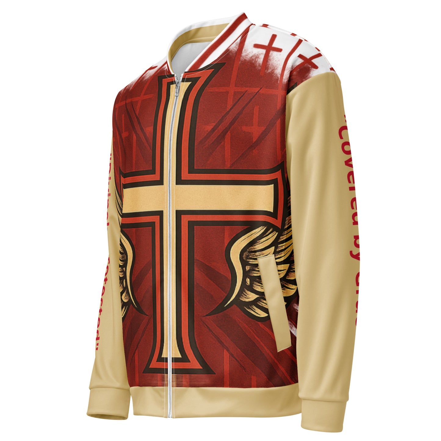 Divine wings bomber red side view