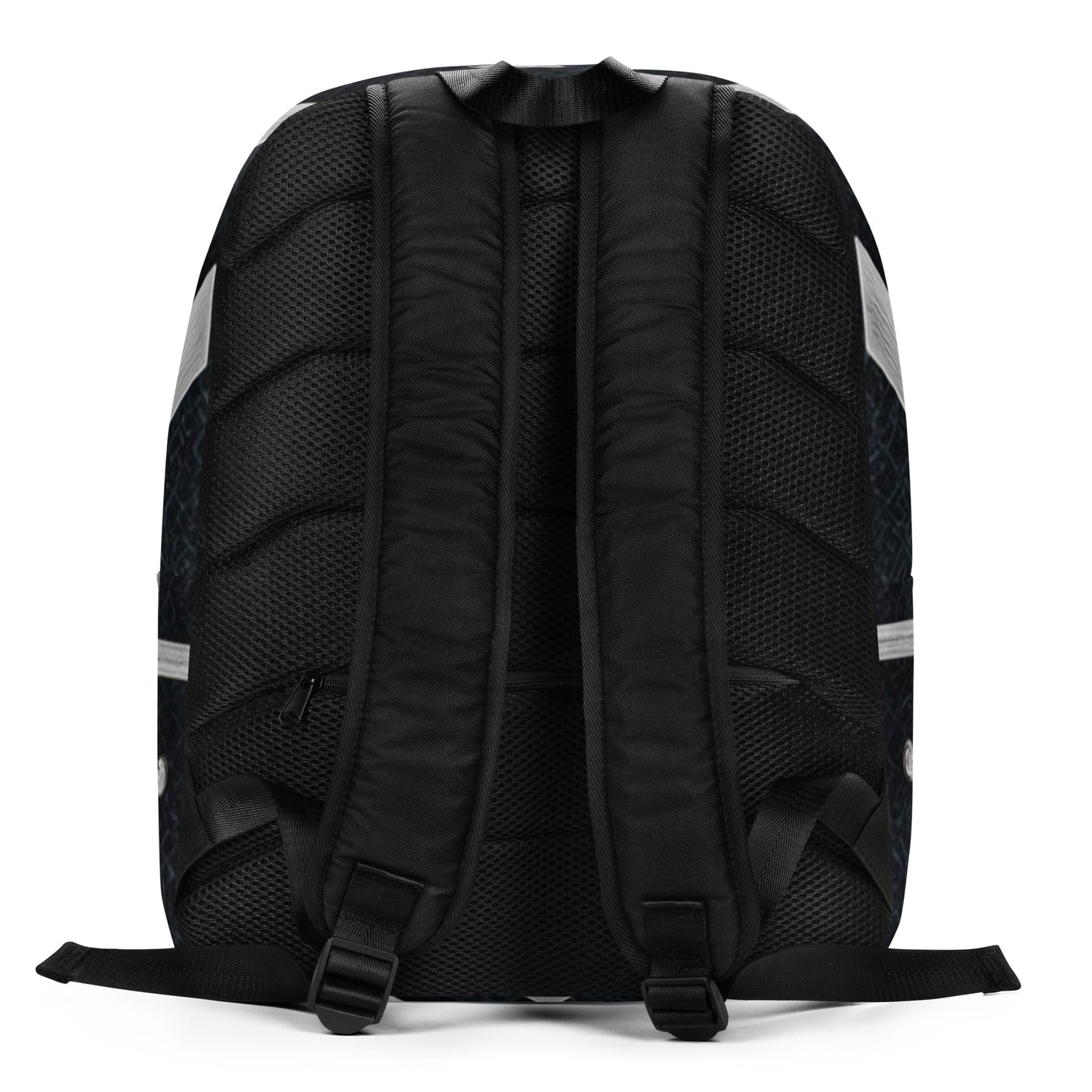 Cross Luxe backpack black and silver back view