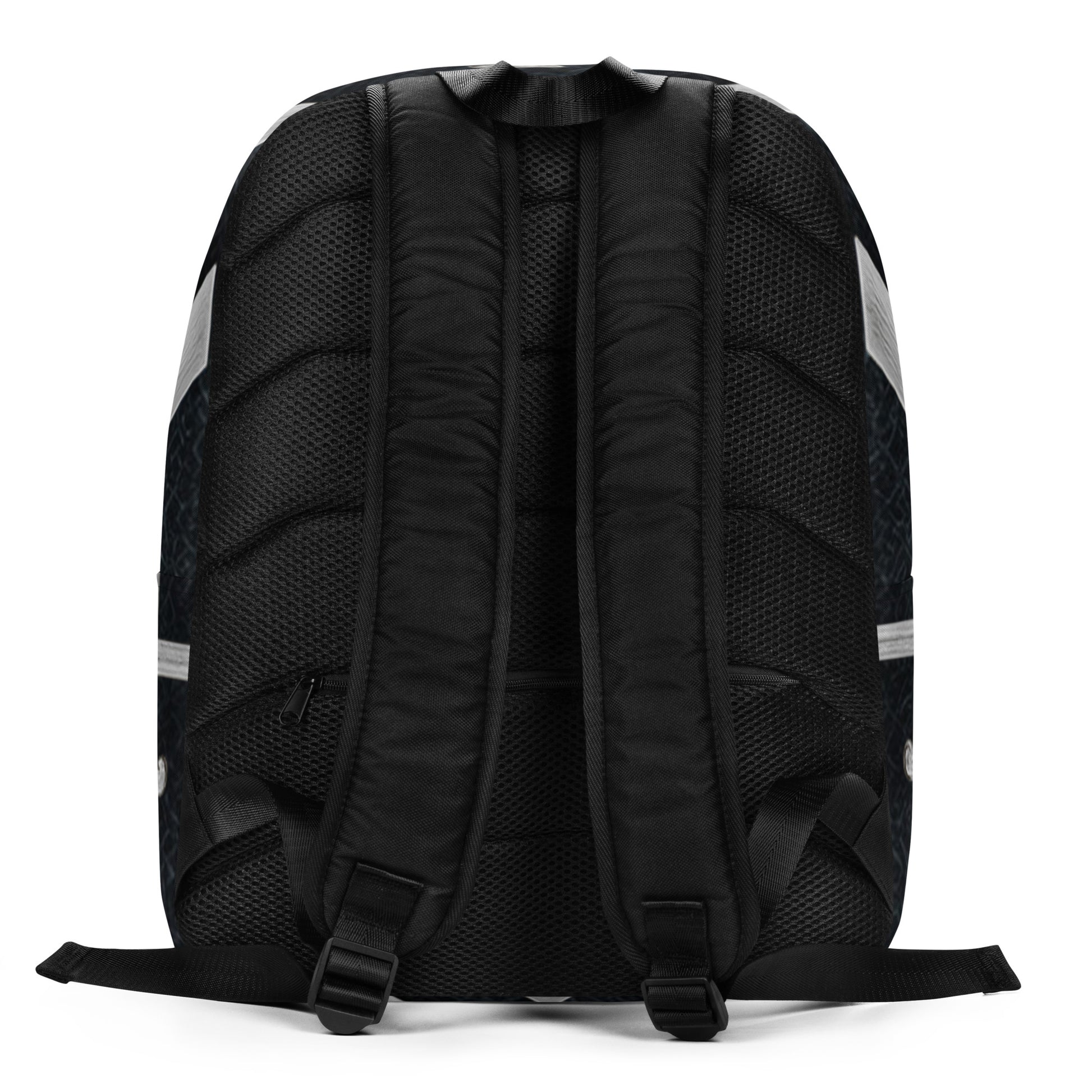 Cross Luxe backpack black and silver back view
