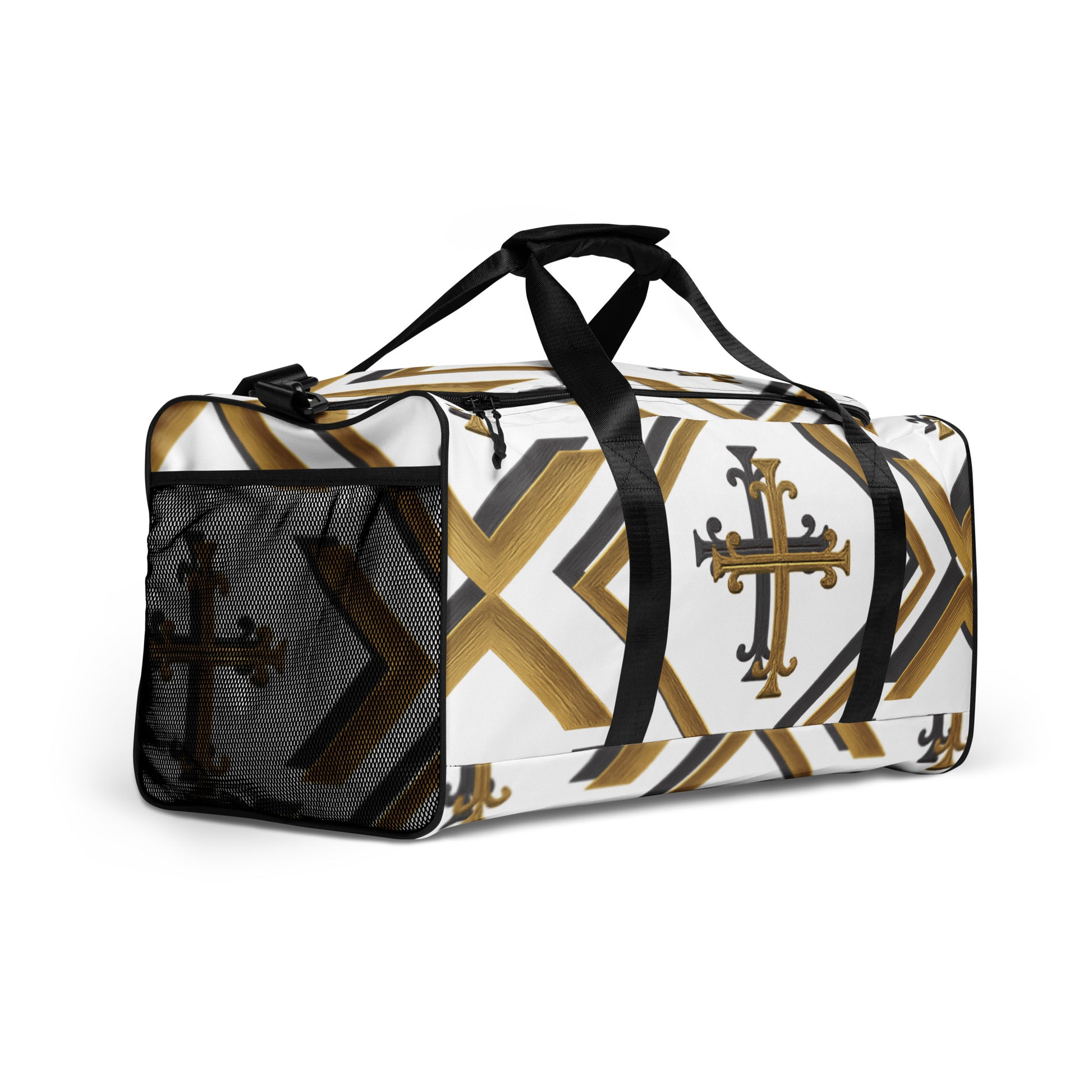 Cross Luxe duffle bag interior pocket detail
