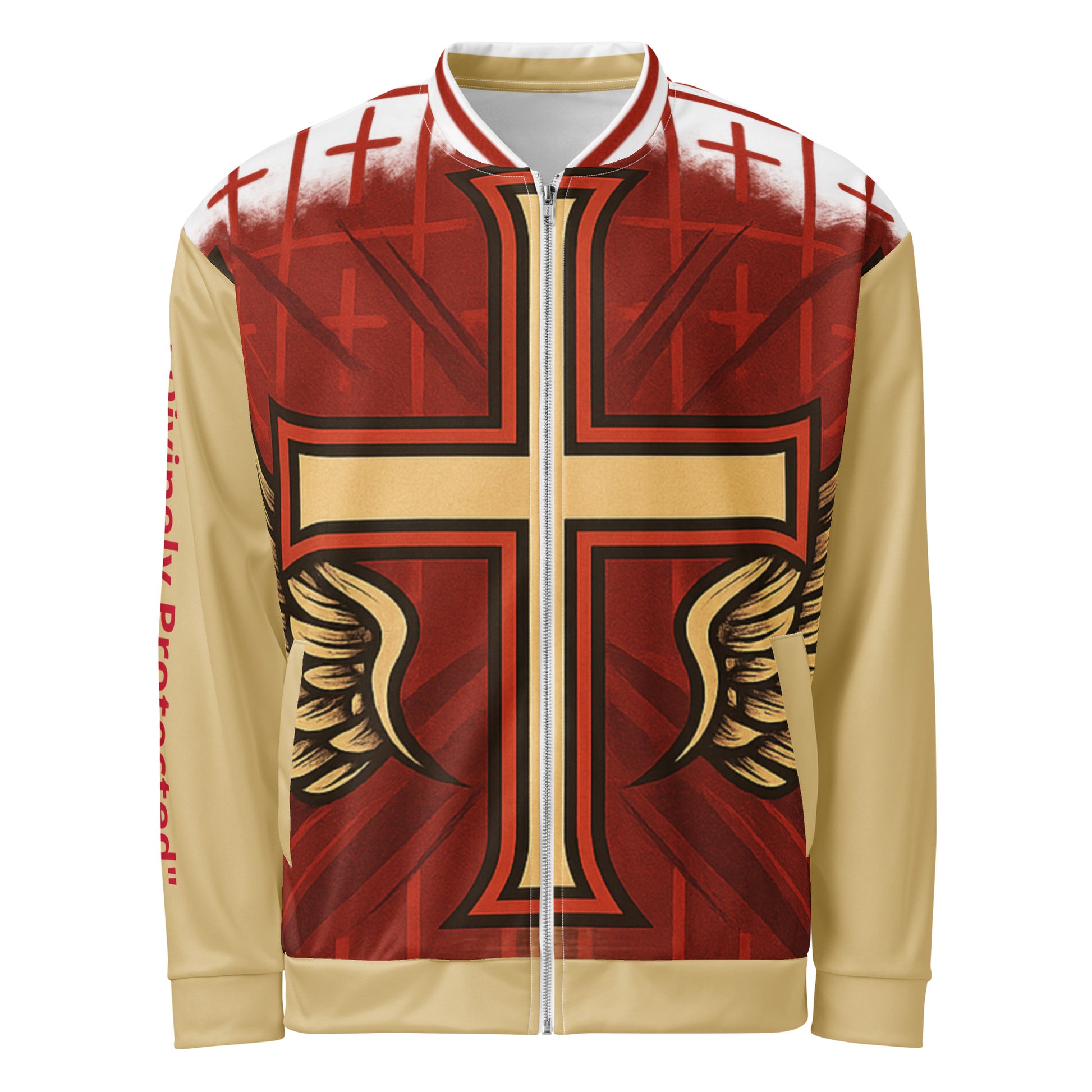 Divine wings bomber red front view 