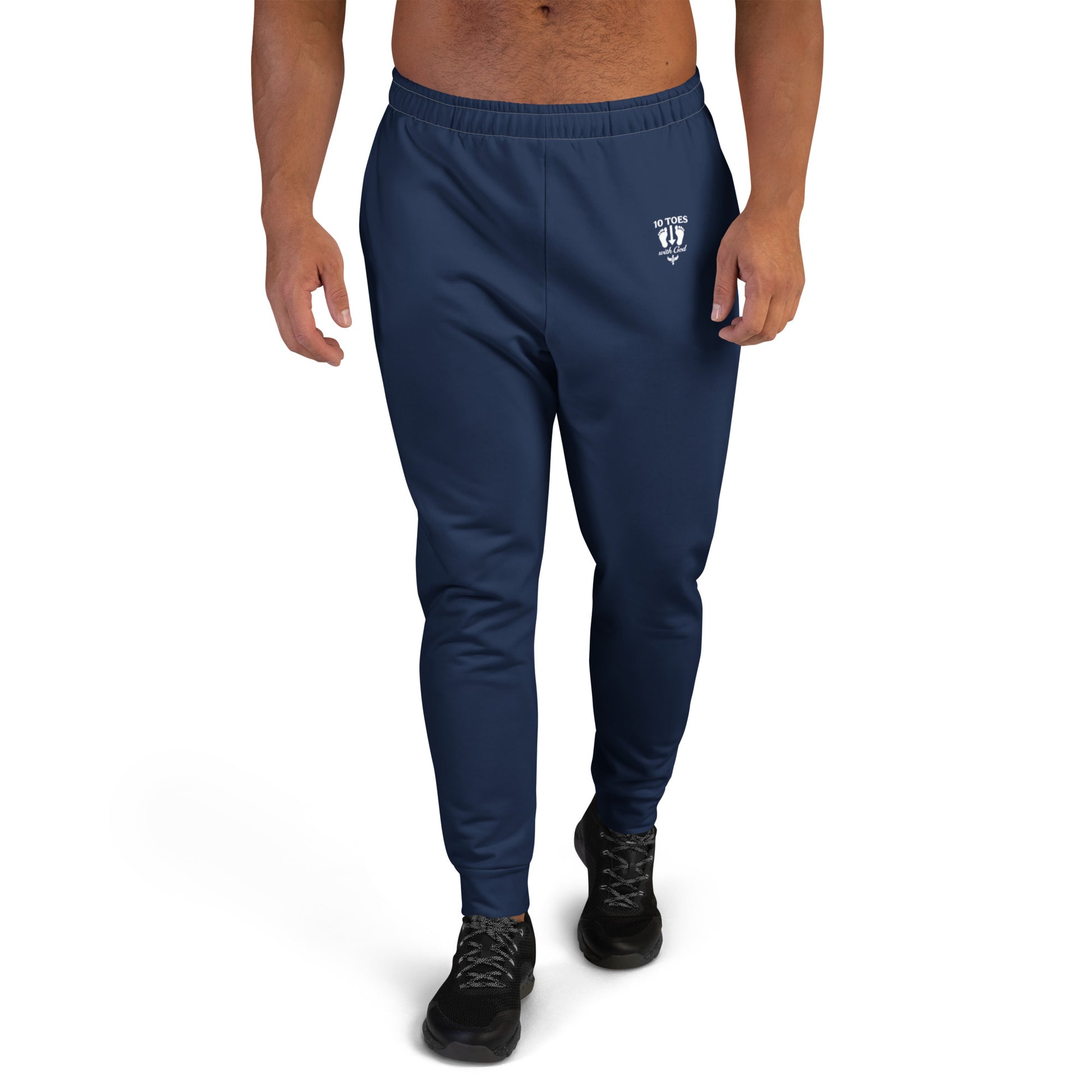 JBI 10 Toes unisex joggers navy lifestyle view
