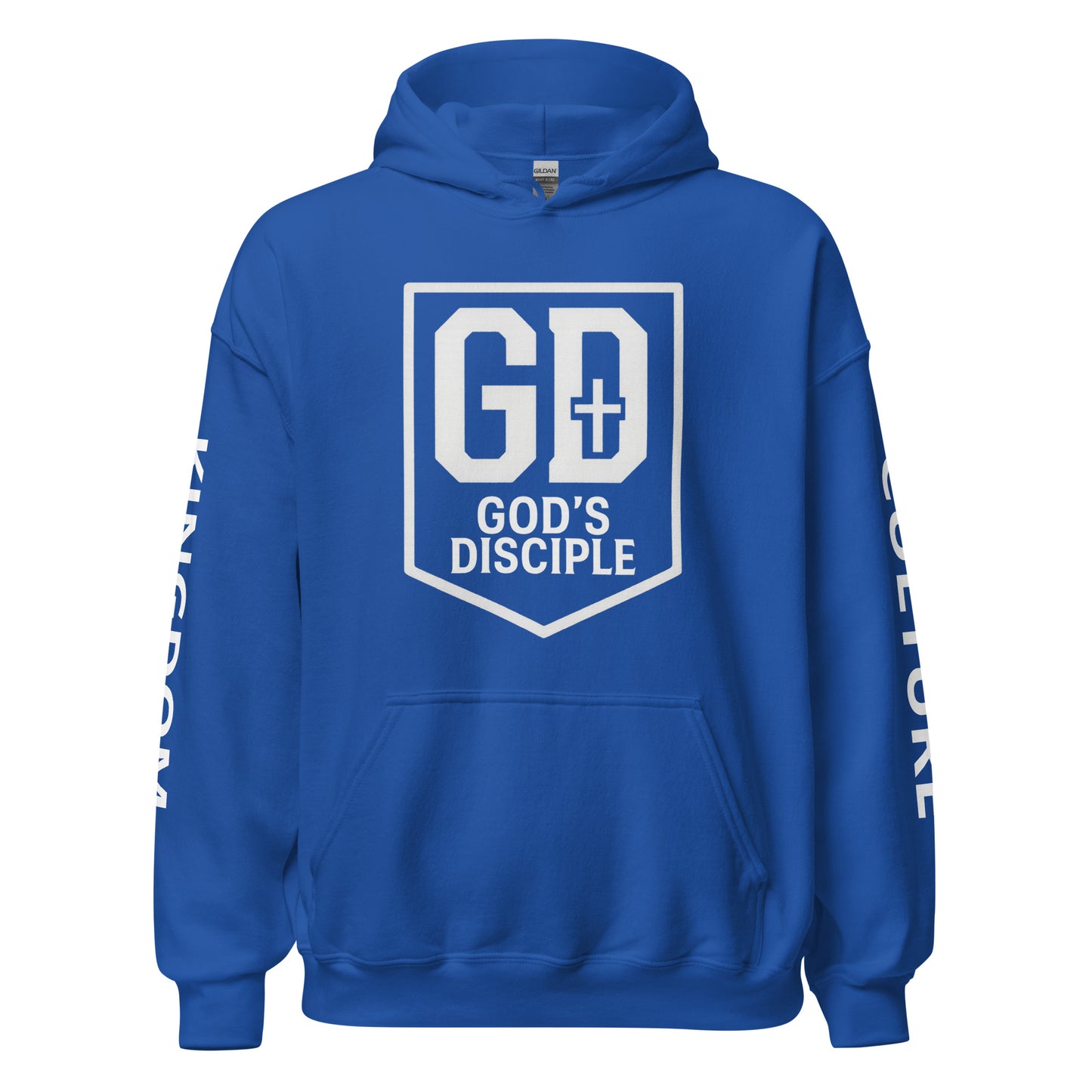 JBI GD unisex hoodie blue colorway