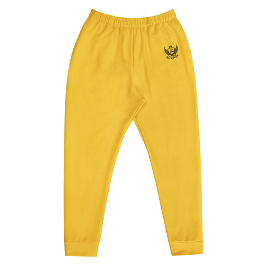 JBI Wing unisex joggers yellow front view
